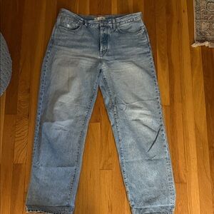 Madewell Light Blue Relaxed Jeans